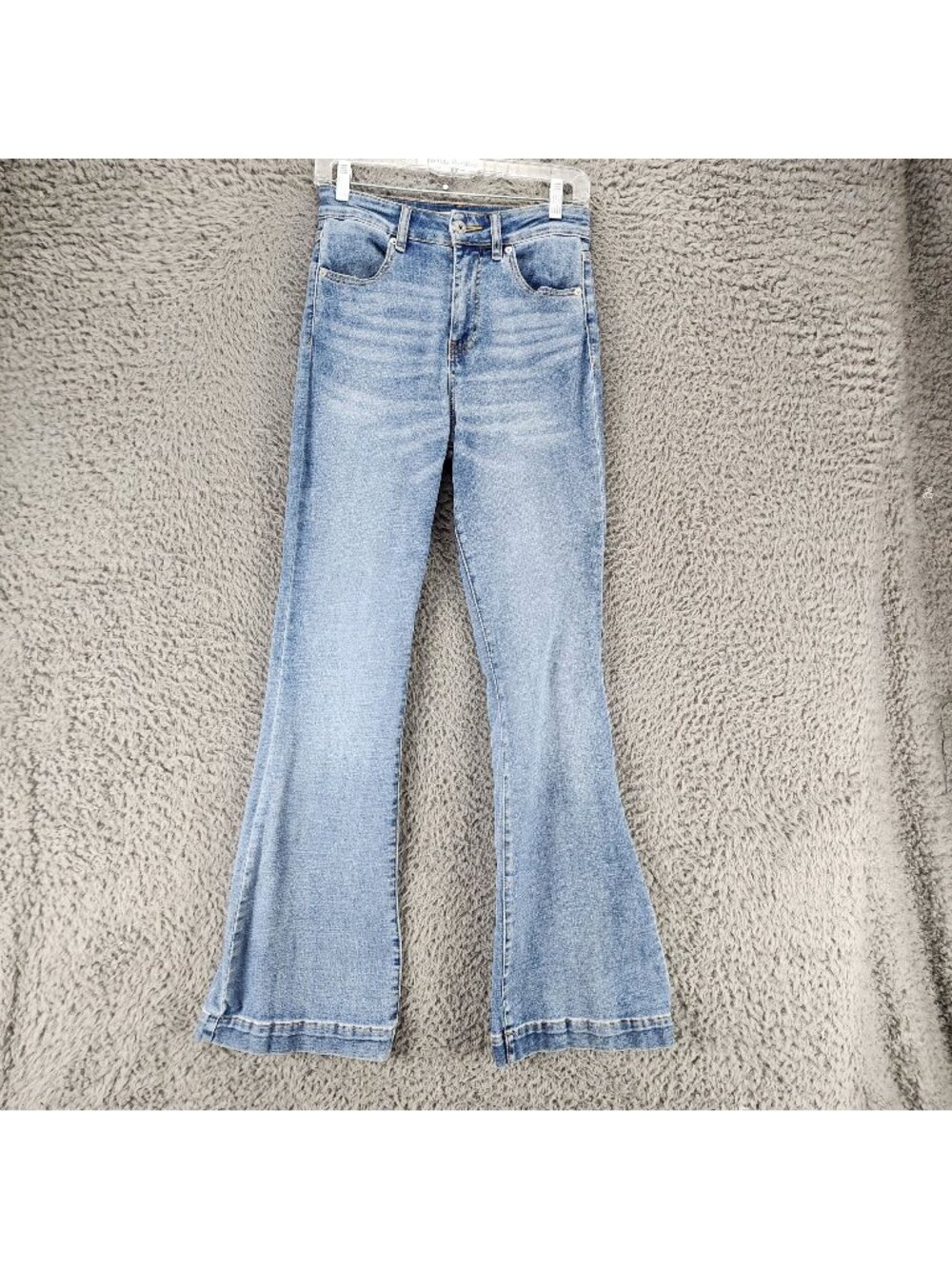 Chelsea & Violet Jeans Womens 26 Blue Stretch Denim High Rise Flare